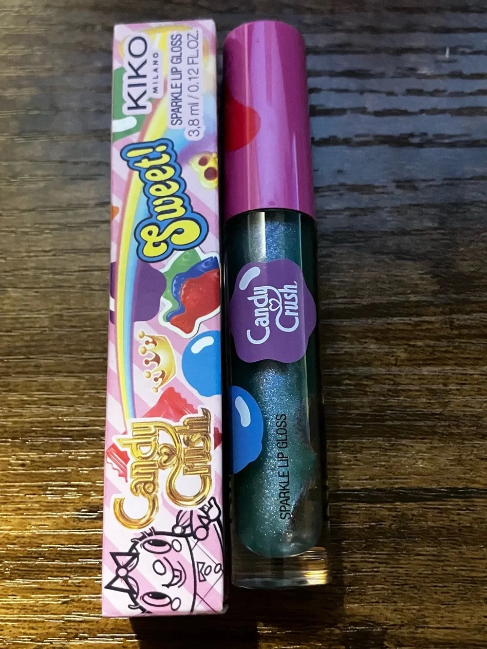 KIKO Milano x Candy Crush™ Sparkle Lip Gloss 04 Aquamarine Aura